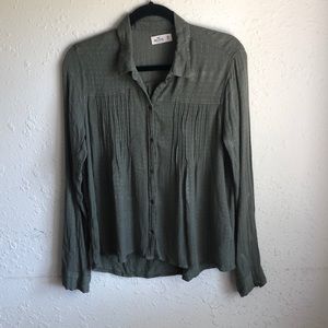 Hollister Button Up Blouse